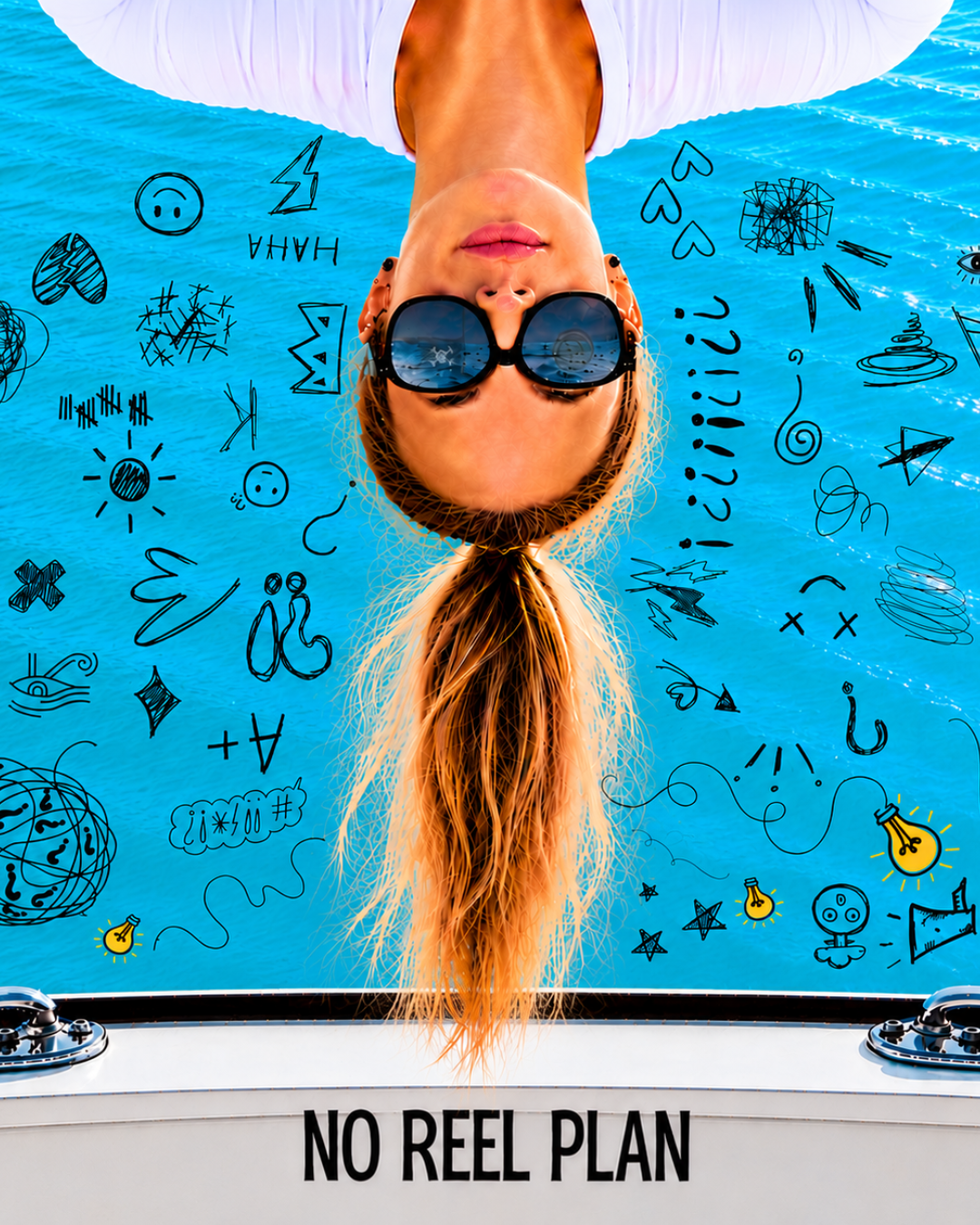 Waterfront Weekend: hanging upside down over the water with NO REEL PLAN on the transom